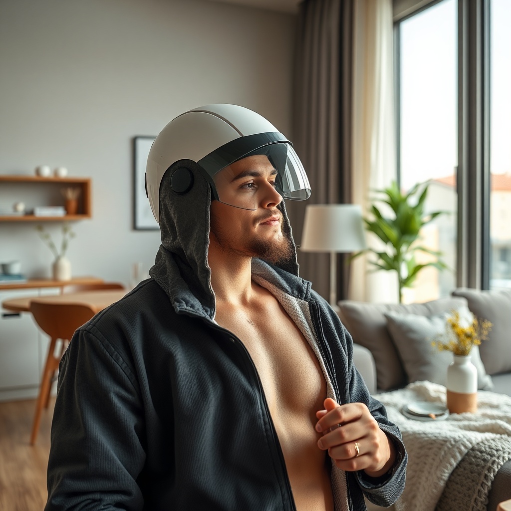 Modern bir apartman dairesinde